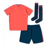 Camiseta Everton Visitante Equipación para niños 2023-24 manga corta (+ pantalones cortos)